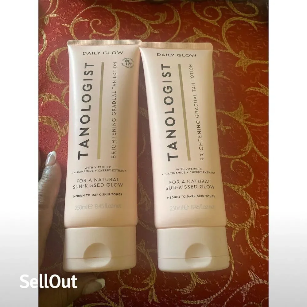Tanologist Gradual Tan Lotion Medium to Dark Set of 2 8.45 fl oz Each